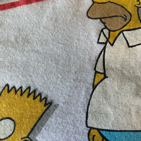 Vintage Original Simpson’s hand cut tee - Picture 3 of 5